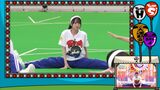 Nogizaka's crotch is fully open and the legs are too erotic.