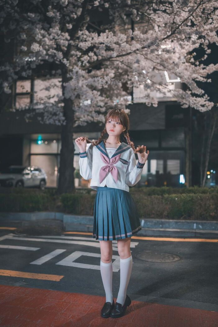 DJAWA Jeong Jenny 정제니 - Hatsukoi Yozakura Part01 (48P) 18th image