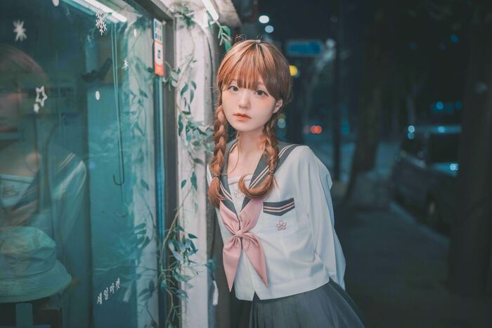 DJAWA Jeong Jenny 정제니 - Hatsukoi Yozakura Part01 (48P) 3th image