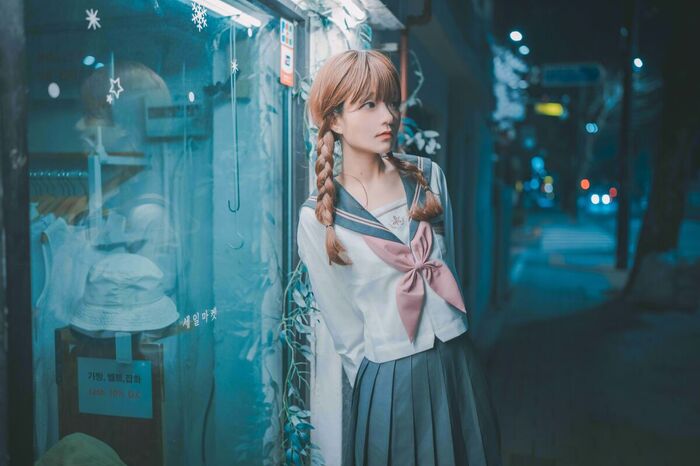 DJAWA Jeong Jenny 정제니 - Hatsukoi Yozakura Part01 (48P) 4th image