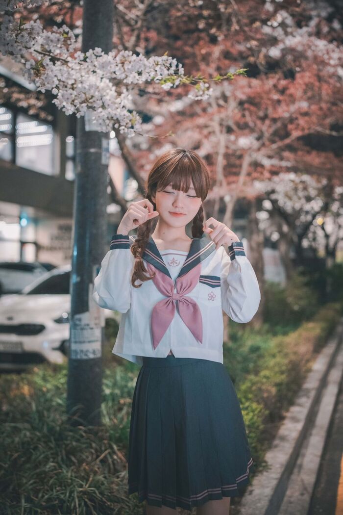 DJAWA Jeong Jenny 정제니 - Hatsukoi Yozakura Part01 (48P) 48th image