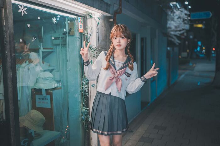 DJAWA Jeong Jenny 정제니 - Hatsukoi Yozakura Part01 (48P) 6th image