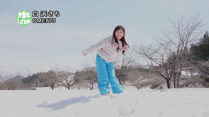 Super whitening gravure doll with the utmost fair skin, limit exposure with lewd DVD www Sachi Shirahama, a big release in snowy mountain shooting!! Video & image summary of the new work 'White, Sweet, and Sly'! 11th image