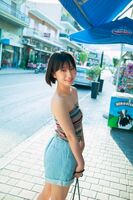 [Image] 17-year-old JK actress who is bound to break out will release a sexy 1st photo book wwwww Yumia Fujisaki, who is on the cover of Yangjan 4 times, shows off her beautiful breasts in Greece!!
