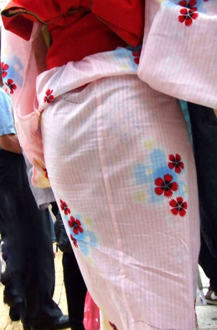 Erotic image looking at the yukata buttocks 36th image