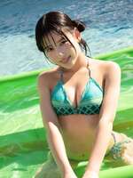 [Image] Half idol who is too beautiful, 1st swimsuit photo book will be released wwwww Anri Morishima shows off her E-cup beautiful breasts in the advance cut!!