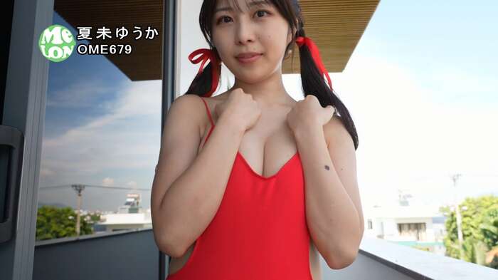 A cute idol with a very cute face releases her G-cup breasts with a naughty DVD lol www Yuka Natsumi boldly exposes her beautiful bust! ! Video & image summary of the masterpiece 'I'll forgive you because it's cute'! 46th image