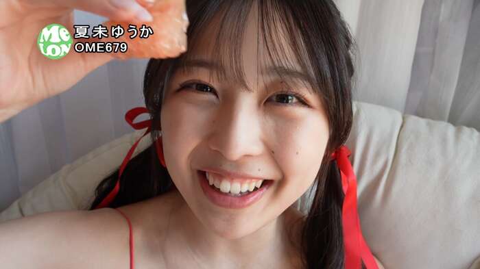 A cute idol with a very cute face releases her G-cup breasts with a naughty DVD lol www Yuka Natsumi boldly exposes her beautiful bust! ! Video & image summary of the masterpiece 'I'll forgive you because it's cute'! 47th image