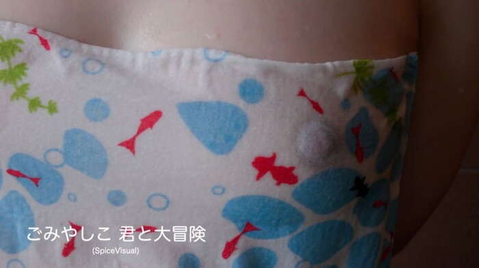 A self-proclaimed eternal 10-year-old legal loli gravure doll Garbage and Shiko, showing through the nipples that were guarded in her first R18 work ww 35th image