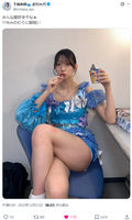 "Short legs for 174cm" Ayu Shimotani, the No. 1 tall and beautiful body in the idol world, her thighs (buttocks) that are too naughty will go viral wwwww