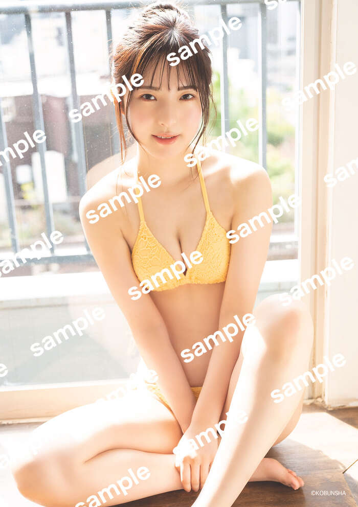 [Image] NGT48's center, showing a new frontier with T-back underwear wwwww Nanami Otsuka, the cover and first lingerie cut from the 1st photo book have been released!! 25th image