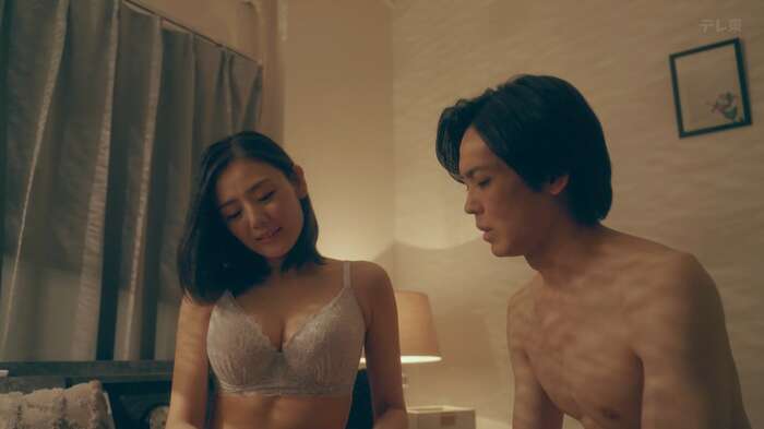 Drama Is This Love a Mistake Moemi Katayama's Big Breasts Bra Wet Spot 2th image
