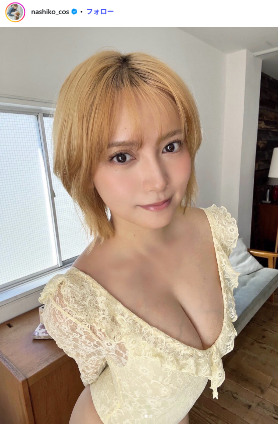 【画像】最初で最後の金髪！！桃月なしこ、血管おっぱいグラビアがエッチすぎるwwwwwwランジェリー姿のオフショットにファン大興奮！！！ 6th image