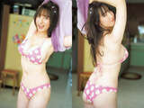 Tall half-beauty Senbetani Hannah's gravure image