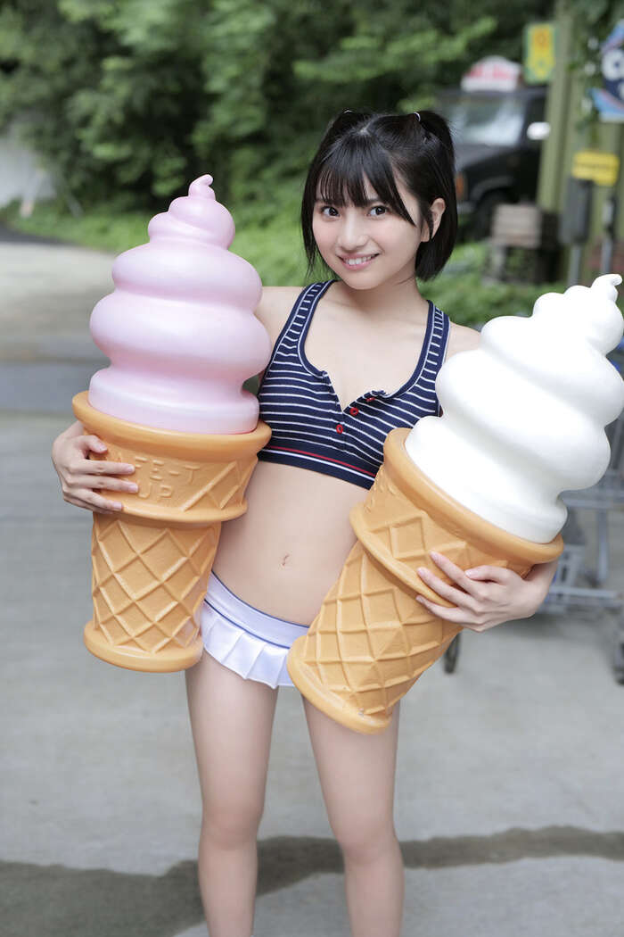 [Image] Hinano Himeno, a rising star of loli busty idols, swimsuit pictorial is too naughty wwwwwww 22th image