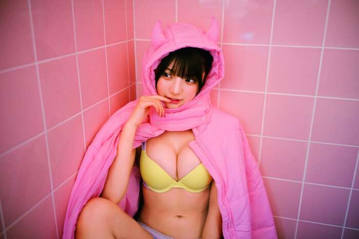 [Image] Hinano Himeno, a rising star of loli busty idols, swimsuit pictorial is too naughty wwwwwww 89th image