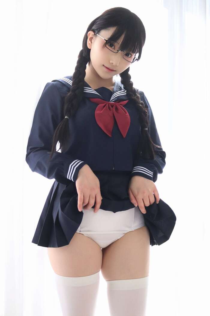 The amount of sperm when dressed in an erotic arranged sailor suit is abnormal! Uniform Cosplay Image Vol.3 24th image