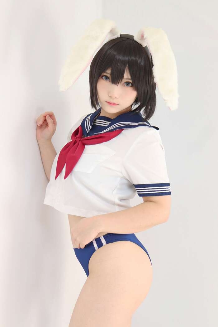 The amount of sperm when dressed in an erotic arranged sailor suit is abnormal! Uniform Cosplay Image Vol.3 48th image