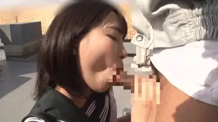 50 outdoor erotic GIF images I collected JKs and gals who are sucking cocks deliciously outside 15th image