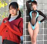Ui Haruna (23), a G-cup baby-faced gravure girl who comes in a pretty bold swimsuit