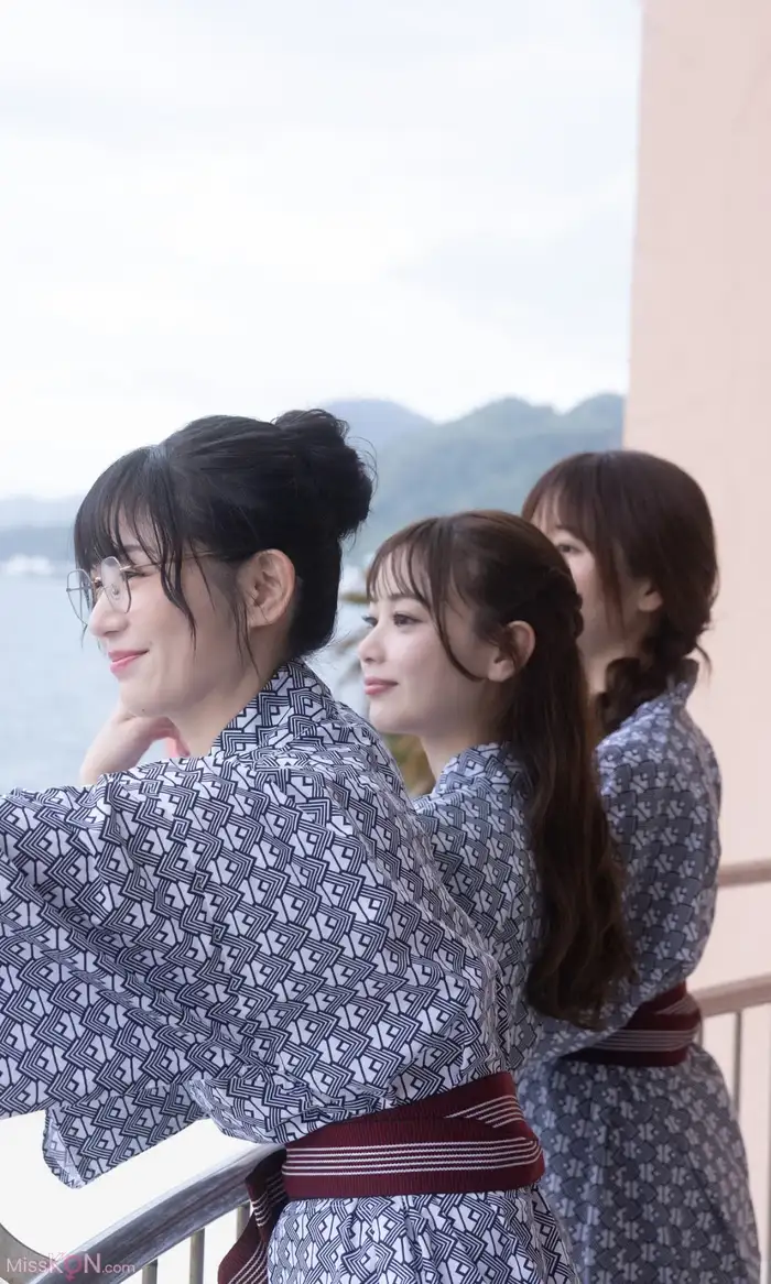 Kasumi Hasegawa (長谷川かすみ) & Yui Ito (伊藤優衣) & Yuki Mizuhara (水原ゆき):【デジタル限定】『俺達のあざす。』写真集「会社の同僚3人と社員研修で温泉旅館に来た結果」 (週プレ PHOTO BOOK) (82 photos) 29th image