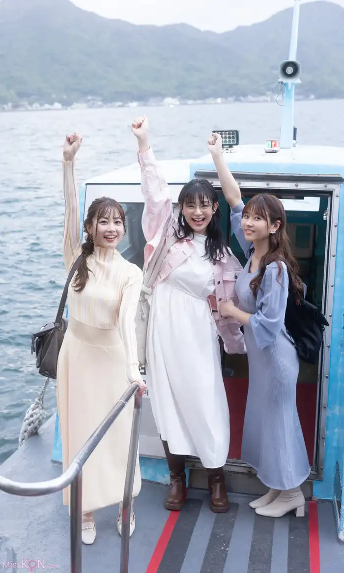 Kasumi Hasegawa (長谷川かすみ) & Yui Ito (伊藤優衣) & Yuki Mizuhara (水原ゆき):【デジタル限定】『俺達のあざす。』写真集「会社の同僚3人と社員研修で温泉旅館に来た結果」 (週プレ PHOTO BOOK) (82 photos) 3th image