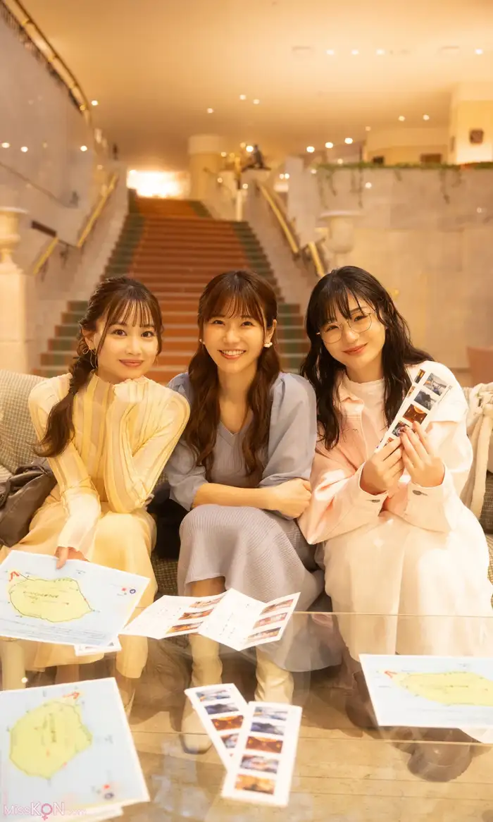 Kasumi Hasegawa (長谷川かすみ) & Yui Ito (伊藤優衣) & Yuki Mizuhara (水原ゆき):【デジタル限定】『俺達のあざす。』写真集「会社の同僚3人と社員研修で温泉旅館に来た結果」 (週プレ PHOTO BOOK) (82 photos) 4th image
