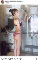 Yuka Iguchi's buttocks, a plump and plump hip muscle that has grown into a massive spherical buttocks