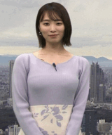 [Image] TV Asahi weather caster Haruka Imai appeared in a costume that shows off her bra and became a hot topic