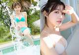 Rin Abe 100 super cute swimsuit gravure images!