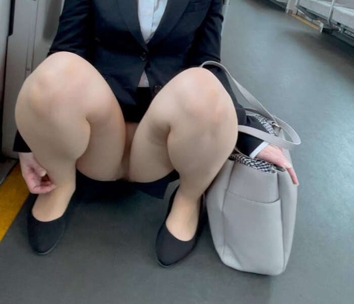 Miniskirt OL Train Panty Rae Erotic Image 30th image
