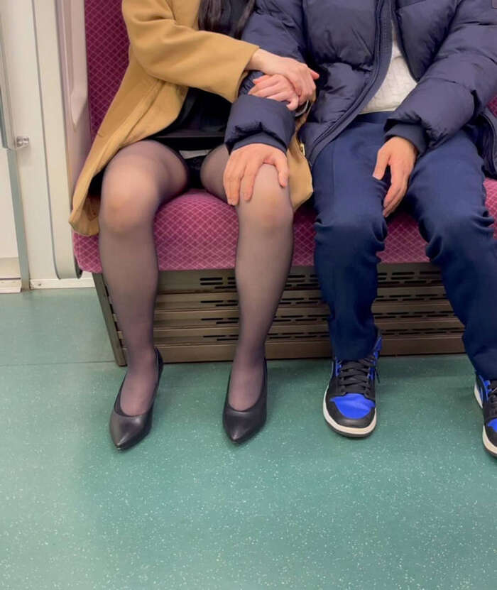 Miniskirt OL Train Panty Rae Erotic Image 39th image