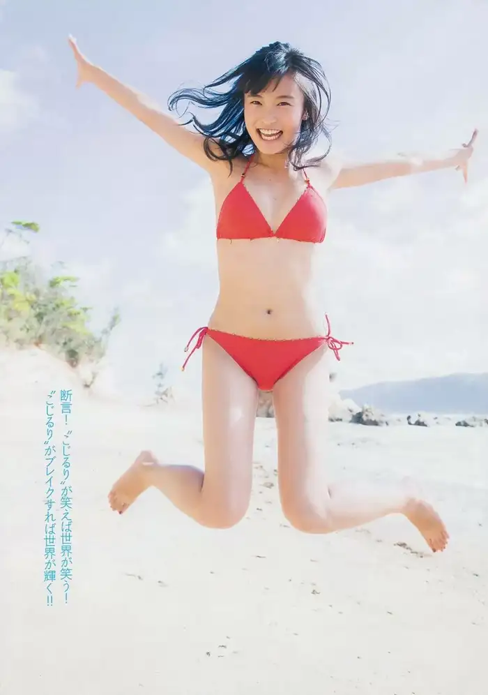 Let's check if Ruriko Kojima is 'too thin' in a swimsuit! ! 24th image