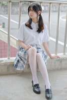 Senluo Consortium Photography Interior Photography Xiao Qi - 小七 JK 白丝 13D Part01 (54P)