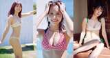 Ruka Nakagawa's beautiful big breasts and boobs swimsuit! 125 erotic images of Gal Runapi