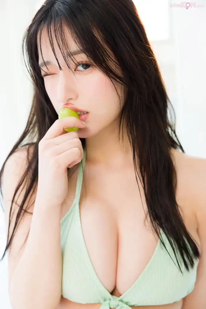 Kurea Hazuki: [Expanded Edition, All 50 Pages] Miss Maga's Asoviva! Fruit ＆ fresh！ Yanmaga Digital Photo Book (54 photos) 22th image