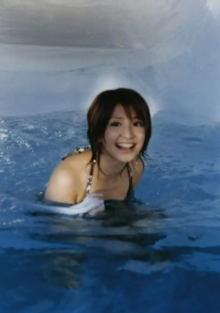 Mari Yaguchi Erotic Images: 99 Photos - The 3rd Generation Morning Musume. Collected Leader's Flat-Chested Swimsuit Gravure 23th image