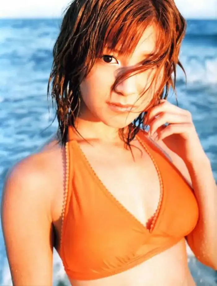 Mari Yaguchi Erotic Images: 99 Photos - The 3rd Generation Morning Musume. Collected Leader's Flat-Chested Swimsuit Gravure 56th image