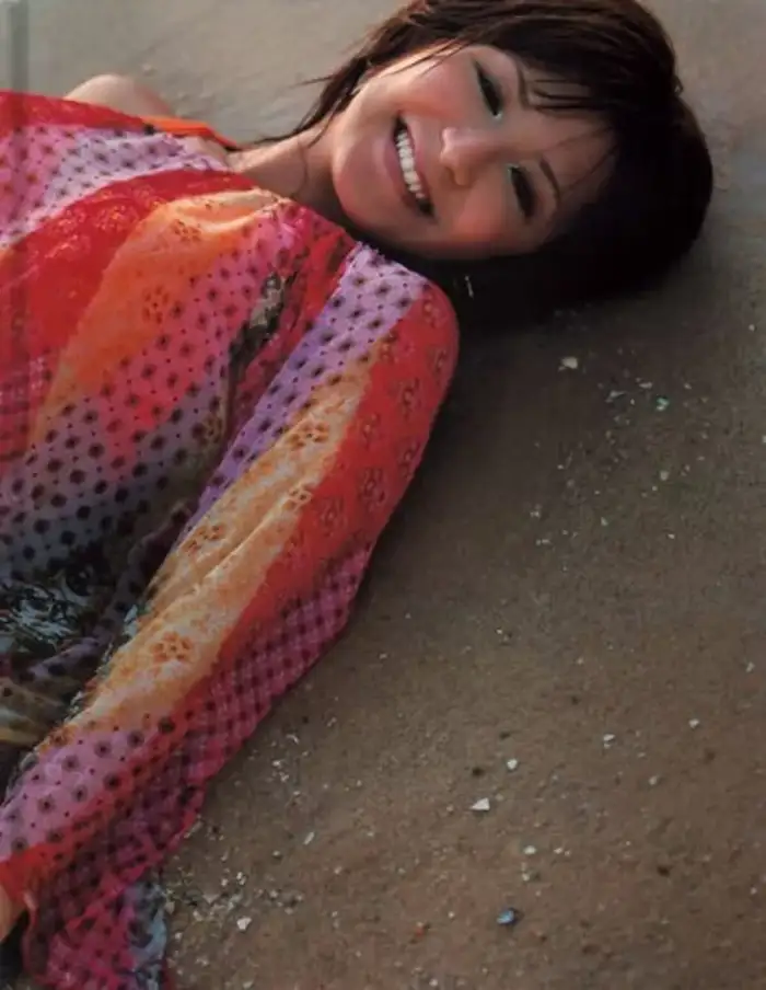 Mari Yaguchi Erotic Images: 99 Photos - The 3rd Generation Morning Musume. Collected Leader's Flat-Chested Swimsuit Gravure 66th image