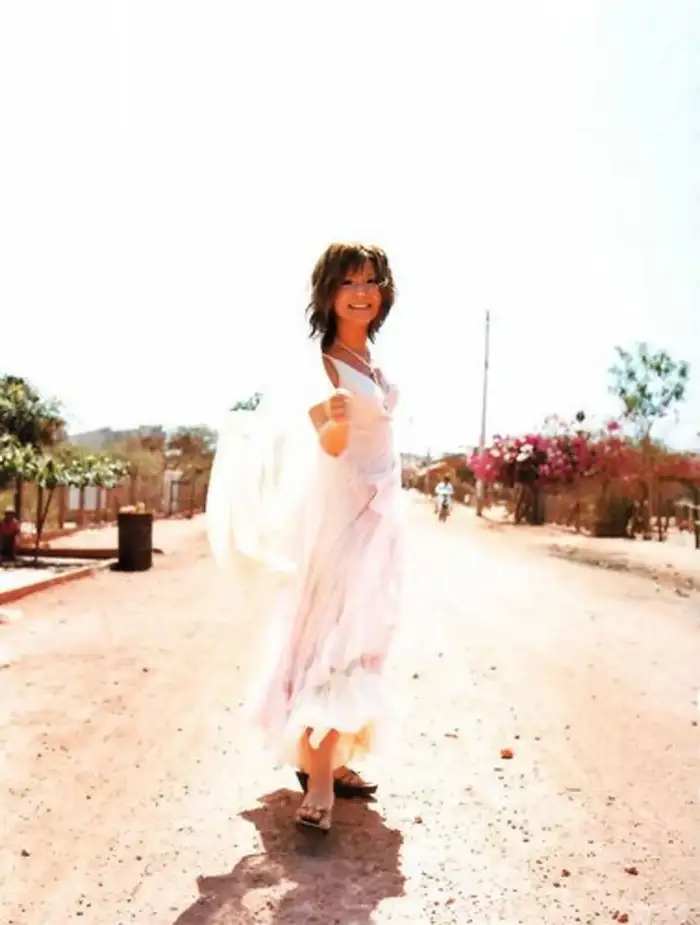Mari Yaguchi Erotic Images: 99 Photos - The 3rd Generation Morning Musume. Collected Leader's Flat-Chested Swimsuit Gravure 74th image