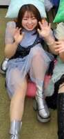 [Image] Juice=Juice's Ichika Arisawa shows off her legs spread in a panty flash during her Instagram Live