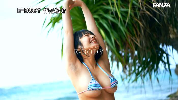Hinako Higashimine (22), with H-cup breasts and a curvy body, makes her AV debut with a sturdy butt trained by horseback riding, tightening her www 7th image