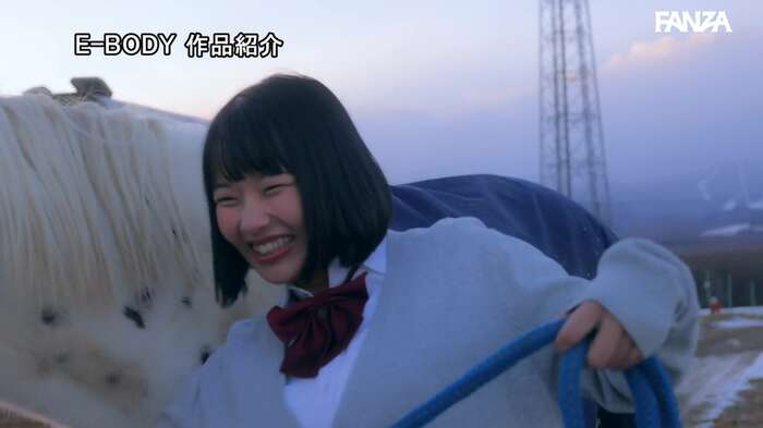 Hinako Higashimine (22), with H-cup breasts and a curvy body, makes her AV debut with a sturdy butt trained by horseback riding, tightening her www 21th image