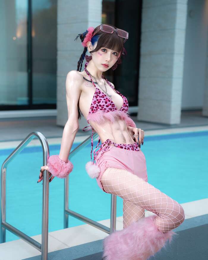 Yurinya, an influencer who is 162cm tall and weighs 38kg, stirs up Manjaro fans lol 5th image