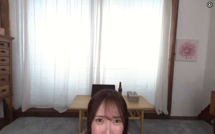 [VR] Nozomi Suzuki VR Release: Cute Cohabitation Sex 19th image