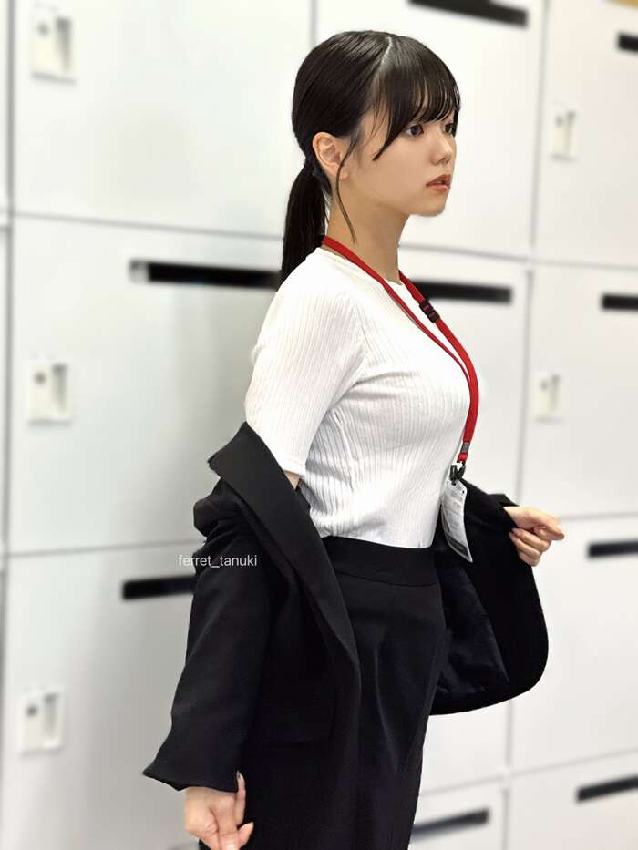 STAR研修中のSOD宣伝部 松永あかり、初のお宅訪問で男潮吹かせて痴女りまくるwww 8th image