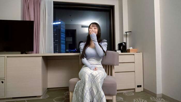 A 27-year-old concept café girl who has already slain 100 people applies online for AV → experiences filming. Actually, she has tattoos, I-cup huge breasts, and a paizuri job... Carnal sex with a shaved 3th image