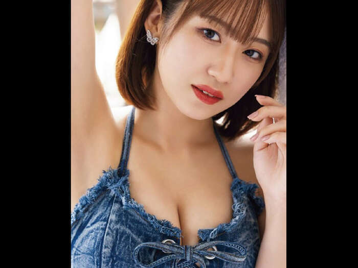 Kaoru Nekomiya, a rookie gravure idol with H-cup breasts 6th image