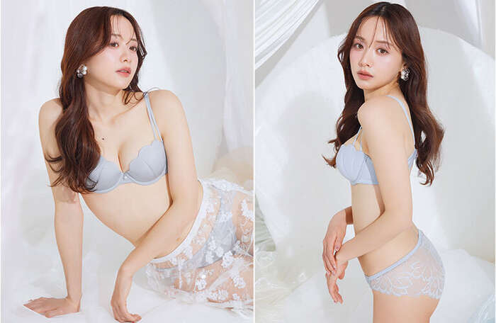元テレビ東京アナウンサーの森香澄(31)下着モデルになってプリケツをご開帳www 15th image