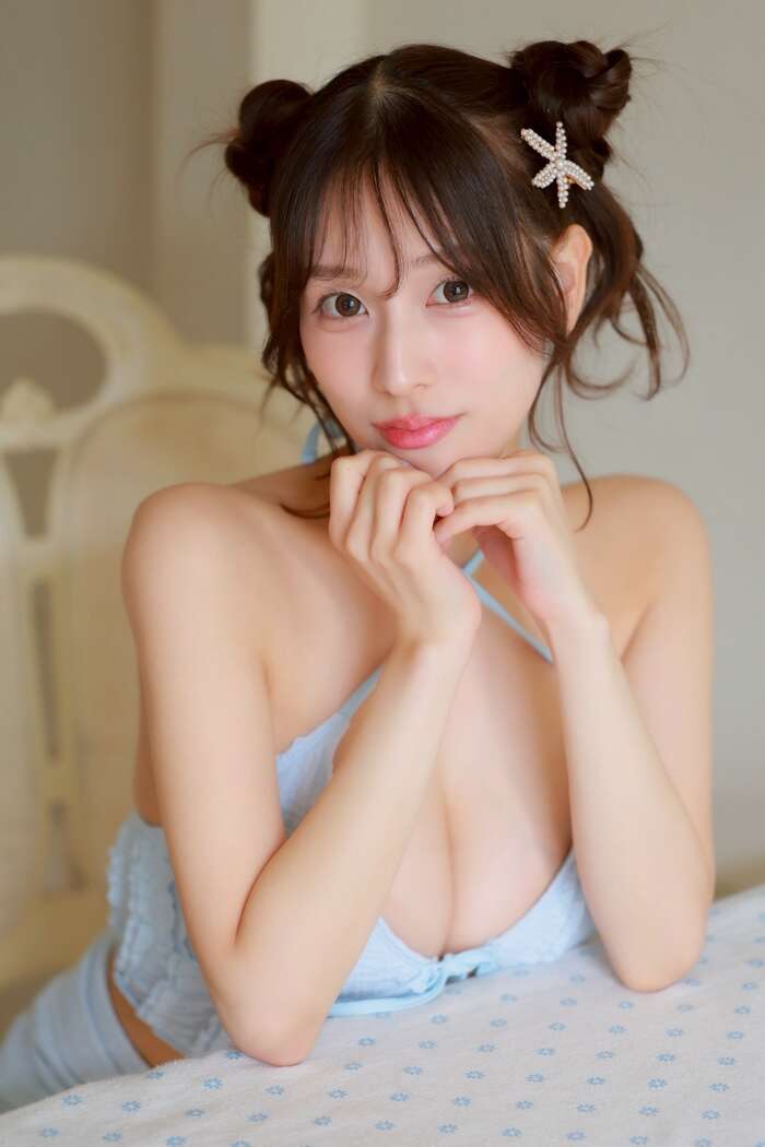 H-cup beauty Nene Misumi, combining beauty, allure, and technique, shows off her seductive side on Miyako Island, bouncing her ample breasts lol 13th image